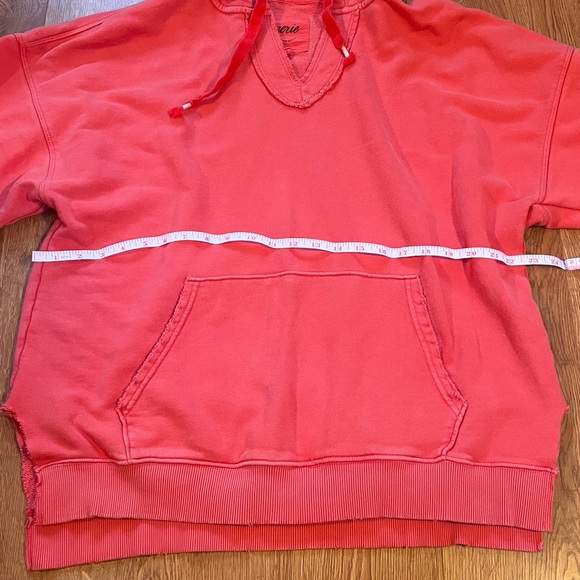 Aerie Washed Pink Oversized Hoodie Size M - Picture 2 of 7